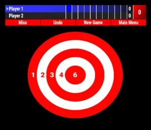 Axcitement axe throwing projected targets and gaming systems.